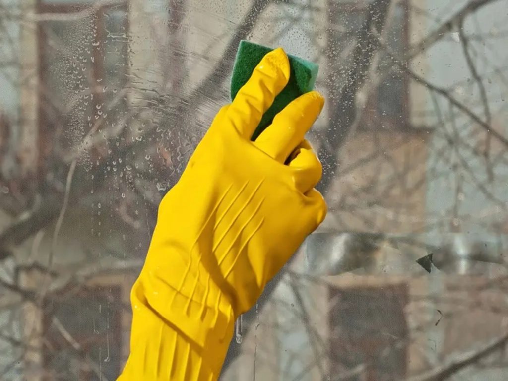 Winter Window Cleaning